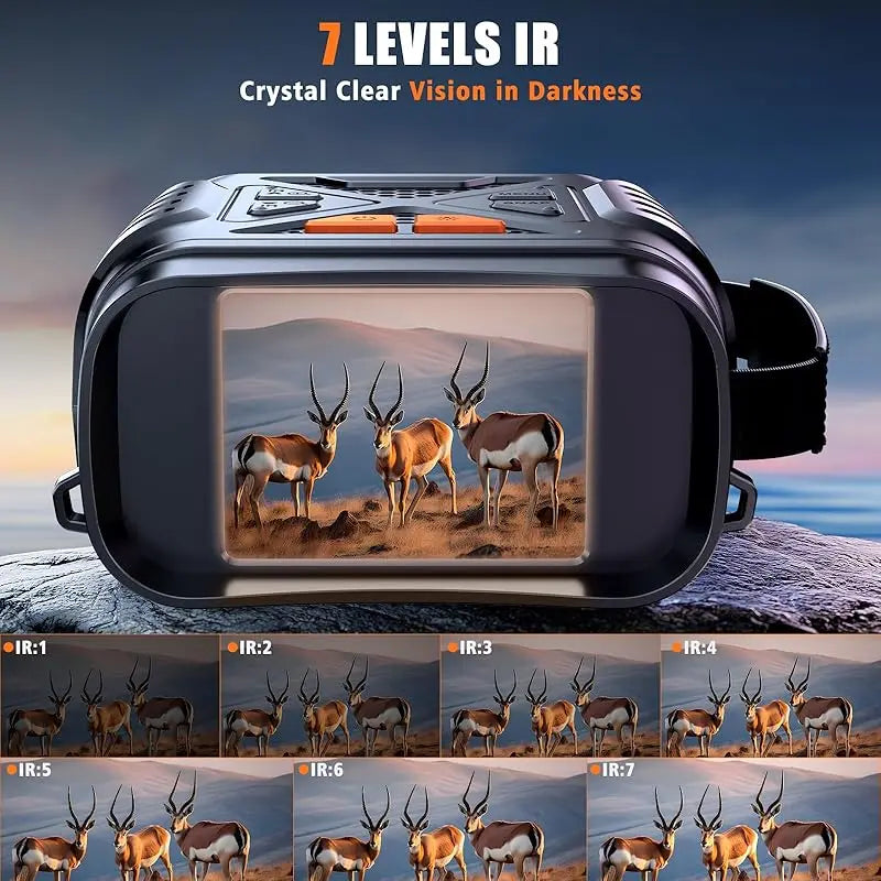 Binocular Infrared Night Visions Device 3W Infrared Telescope