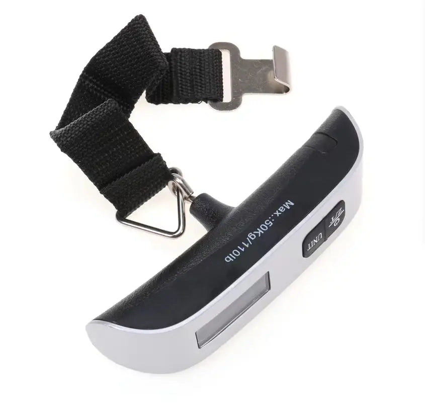 Portable Digital Luggage Scale – Up to 50 kg / 110 lb with LCD Display