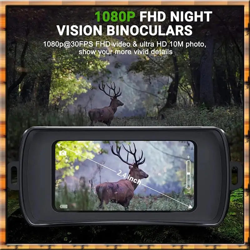 Infrared Night Vision Binocular Hunting Boating Easy