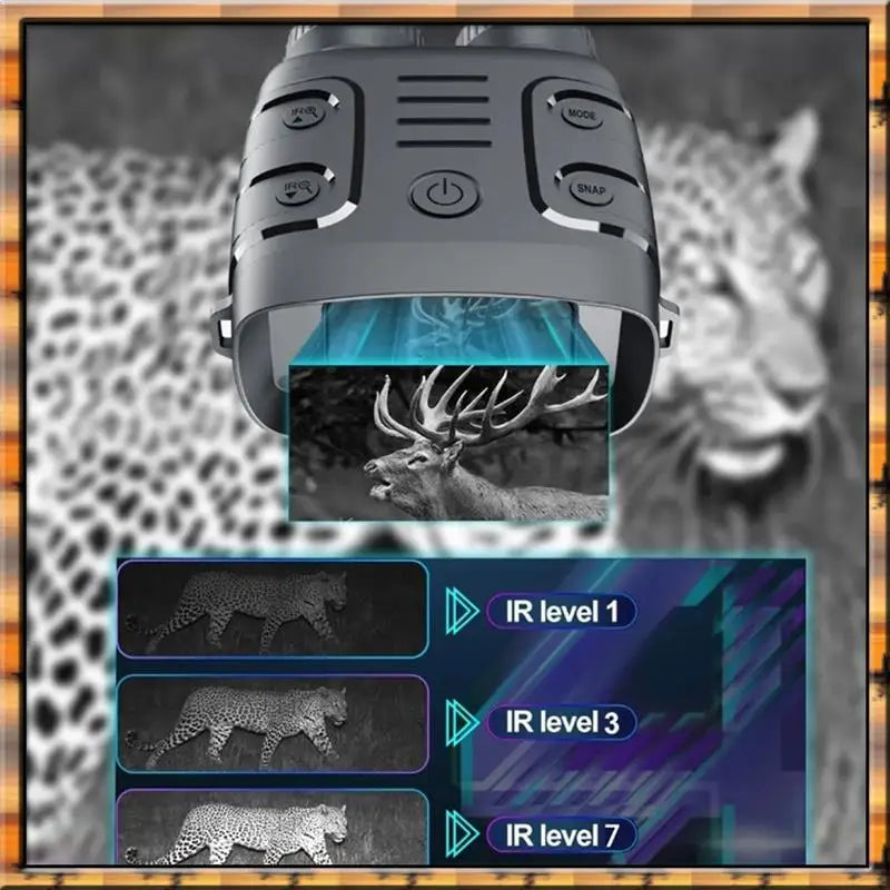 Infrared Night Vision Binocular Hunting Boating Easy