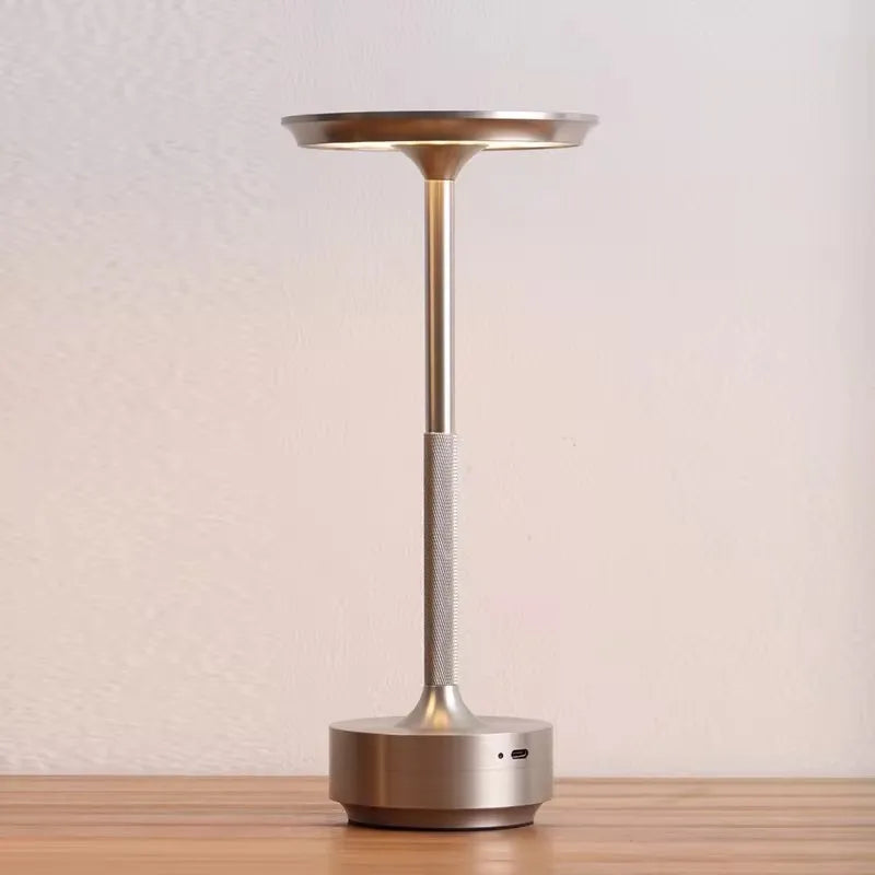 Wireless Touch LED Desk Lamp – Portable Ambient Charging Table Light