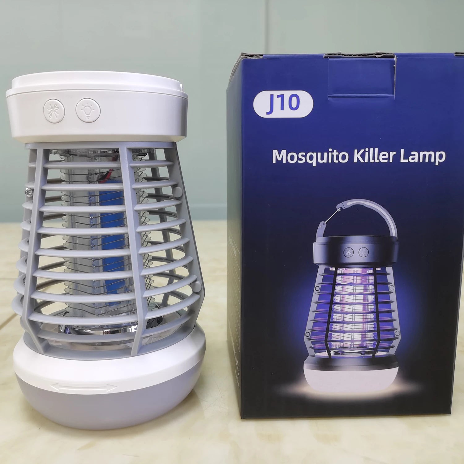 Two-In-One Portable Outdoor Electric Shock Mosquito Killer