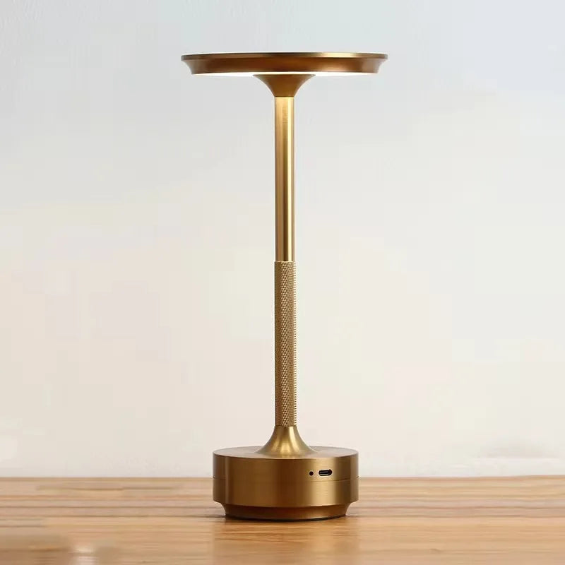 Wireless Touch LED Desk Lamp – Portable Ambient Charging Table Light
