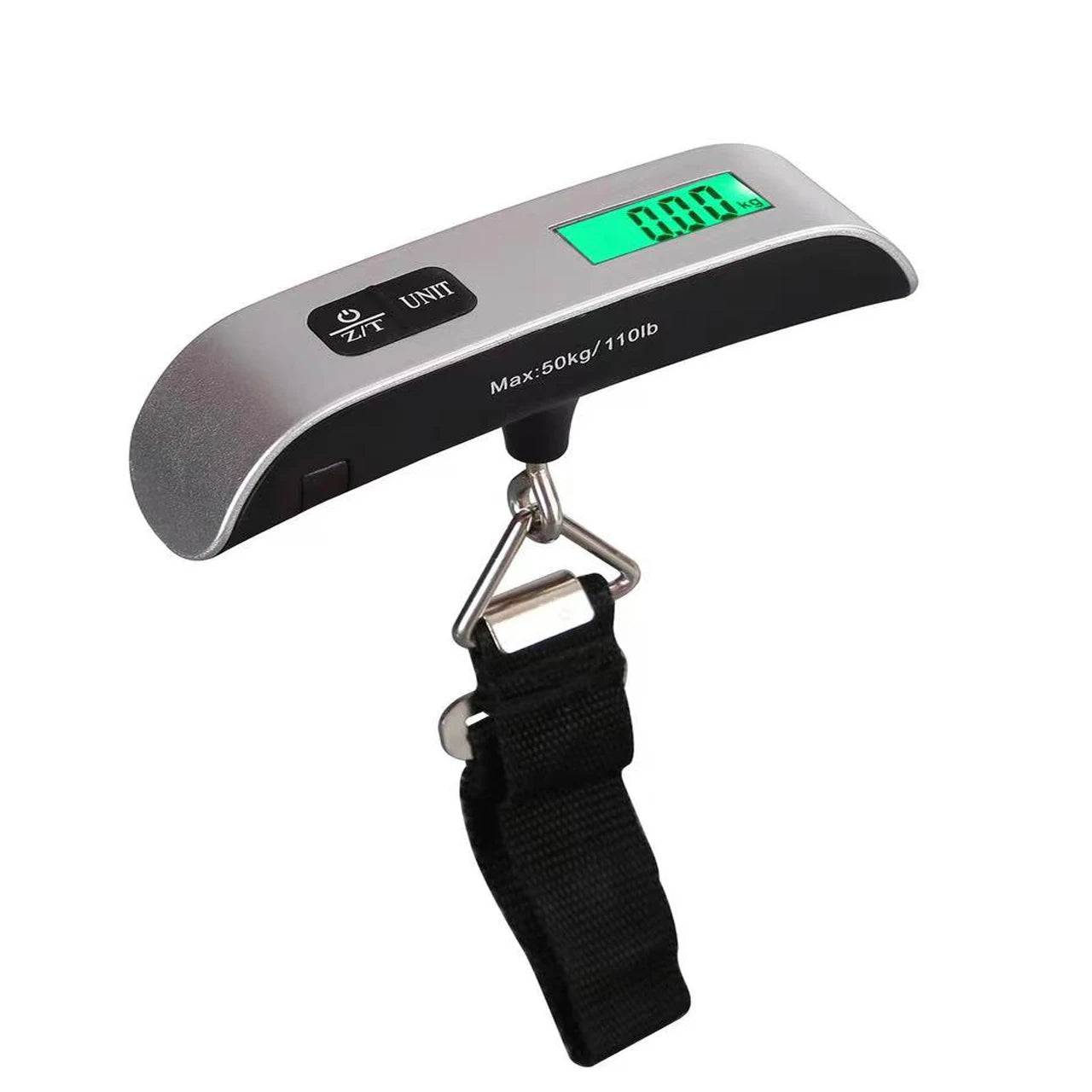 Portable Digital Luggage Scale – Up to 50 kg / 110 lb with LCD Display